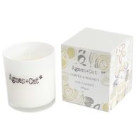 Coffret Cadeau Bougie Votive en Cire de Soja 200 gr - Café et Noyer