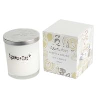 Coffret Cadeau Bougie Votive en Cire de Soja 200 gr - Café et Noyer