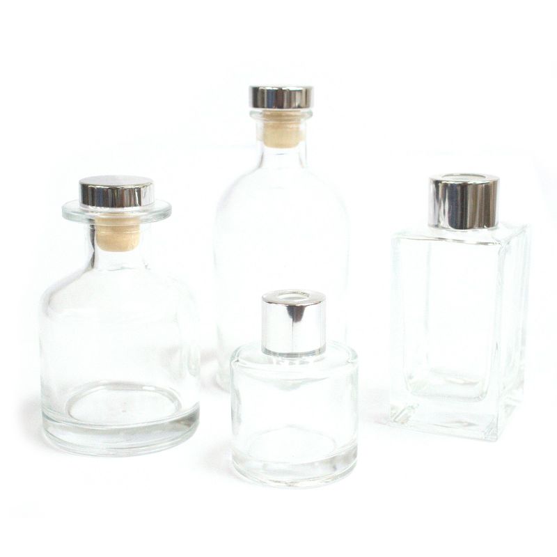 100 mL Bouteille Diffuseur Longue - Transparente (bouchons vendus séparément)