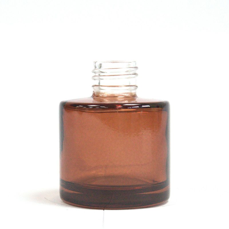 50 mL Bouteille Diffuseur Ronde - Ambrée (bouchons vendus séparément)