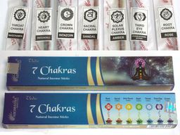 Bâtons d'encens Védique - 7 Chakras