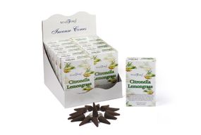 Cônes Stamford Premium - Citronelle & Lemongrass