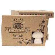 Boîte de 6 Fondants en Cire Soja - Vanille & Noix de muscade