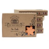 Boîte de 6 Fondants en Cire Soja  - Tubereuse