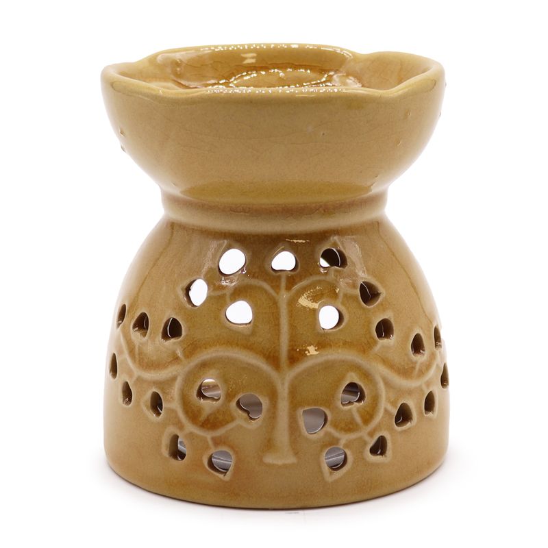 Brûleur Huile Arbre de Vie - Beige