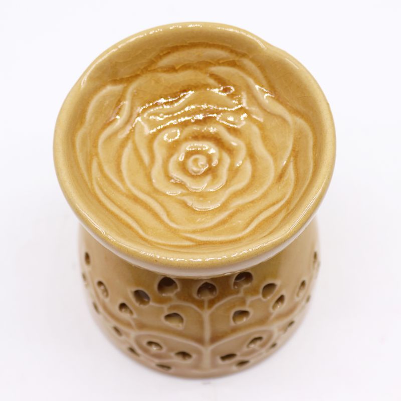 Brûleur Huile Arbre de Vie - Beige