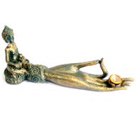Bouddha Antique - Brûle-Encens & Boîte
