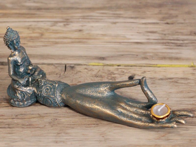 Bouddha Antique - Brûle-Encens & Boîte