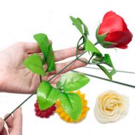 Roses de Savon  pour Bouquet- Larges/Violet