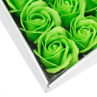 Roses de Savon  pour Bouquet- Medium/Vert