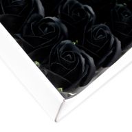 Roses de Savon  pour Bouquet- Medium/Noir