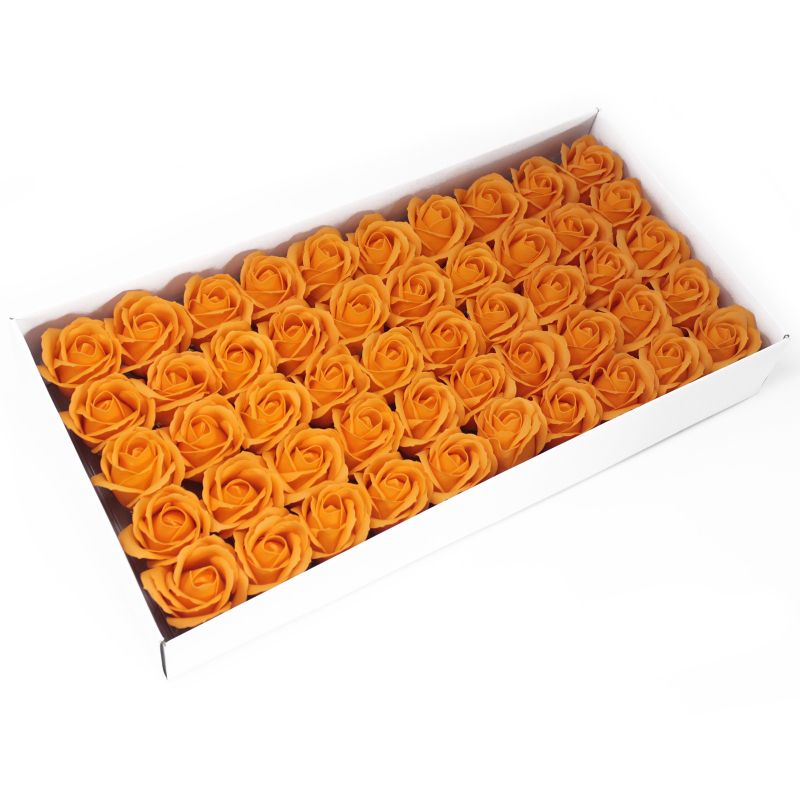 Roses de Savon pour Bouquet- Medium/Abricot