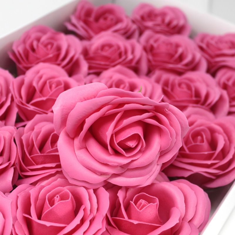 Roses de Savon pour Bouquet- Larges/Rose