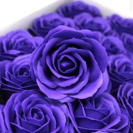 Roses de Savon  pour Bouquet- Larges/Violet