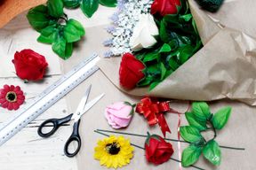 Tiges pour Bouquets DIY 625 pièces env. (2.5kg)