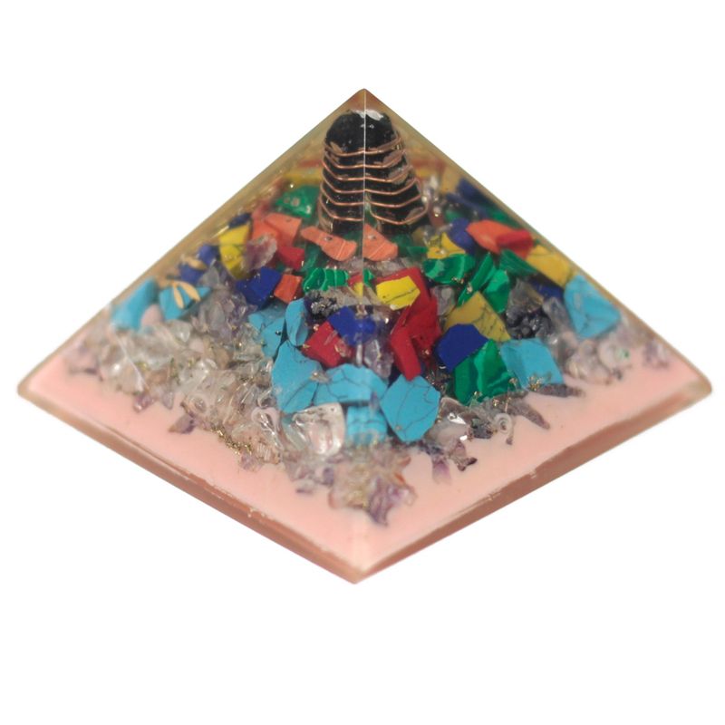 Grande Pyramide  Organite 70mm - Arbre