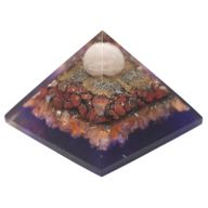 Grande Pyramide  Organite 80mm - Paon