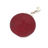 Pendentif Argent Arbre de Vie 22mm - Effet Corail