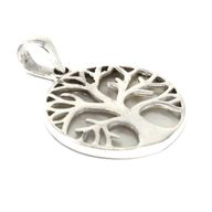 Pendentif Argent Arbre de Vie 22mm - Nacre