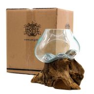 Vase en Verre Soufflé sur Racine - Large