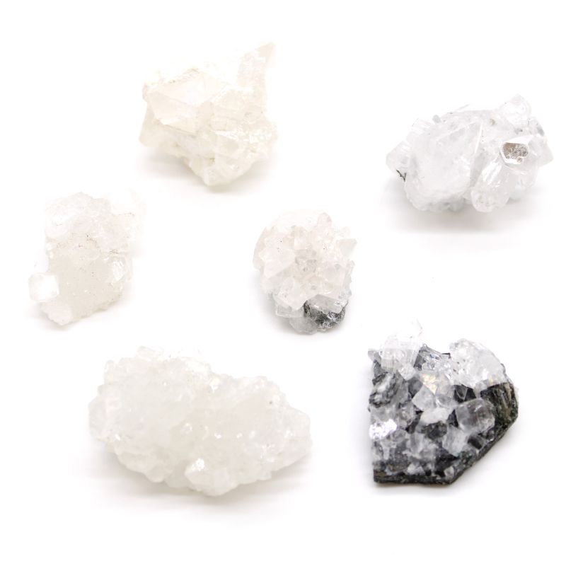 Grappes d'Appophyllite Blanche 20-30mm