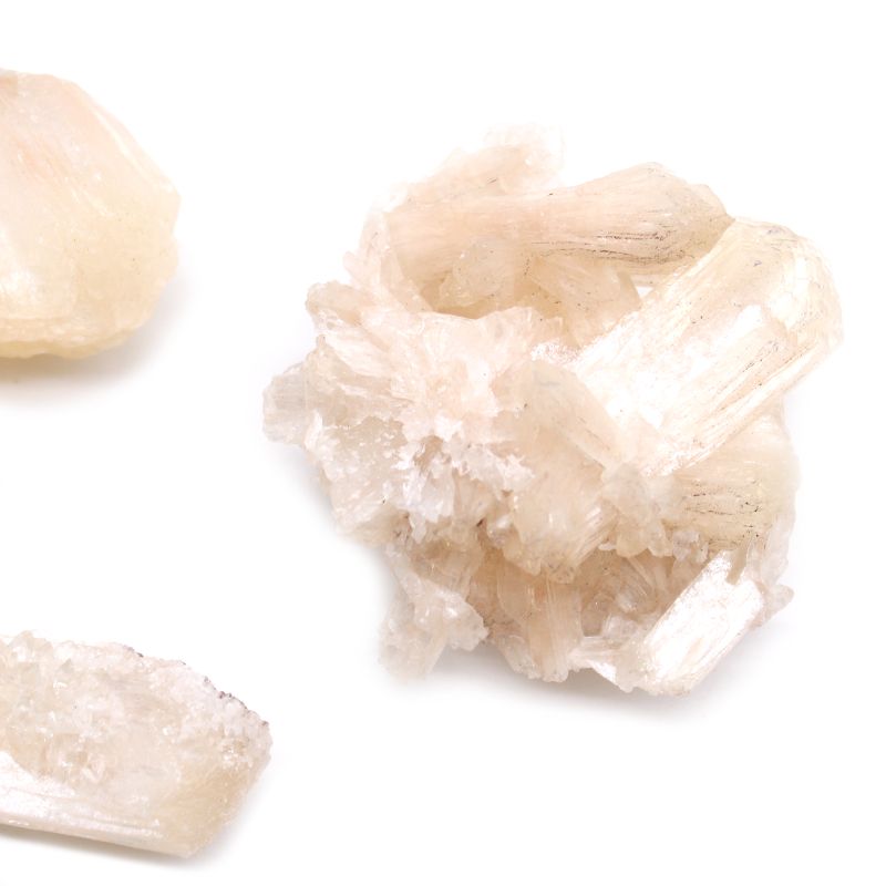 Combinaison de Stilbite et Appophyllite 20-30mm