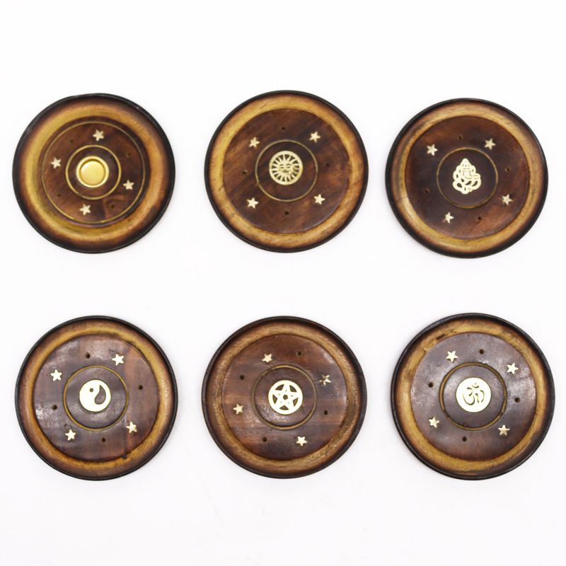 Disque 10cm Bois de Manguier (Cones&Batonnets)