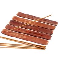 Porte-encens en bois de manguier