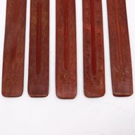 Porte-encens en bois de manguier Sculptés