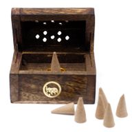 Petite Boite pour cones - bois de Manguier