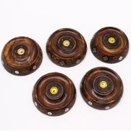 Porte-encens pour Cones et Batonnets Bois de manguier - Assortis