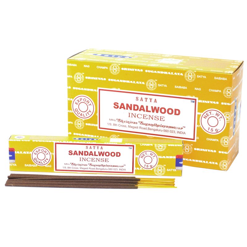Encens SATYA 15g - Bois de Santal