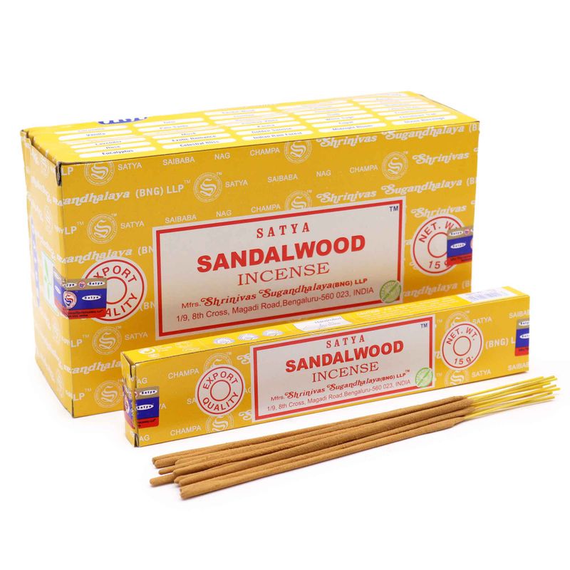 Encens SATYA 15g - Bois de Santal