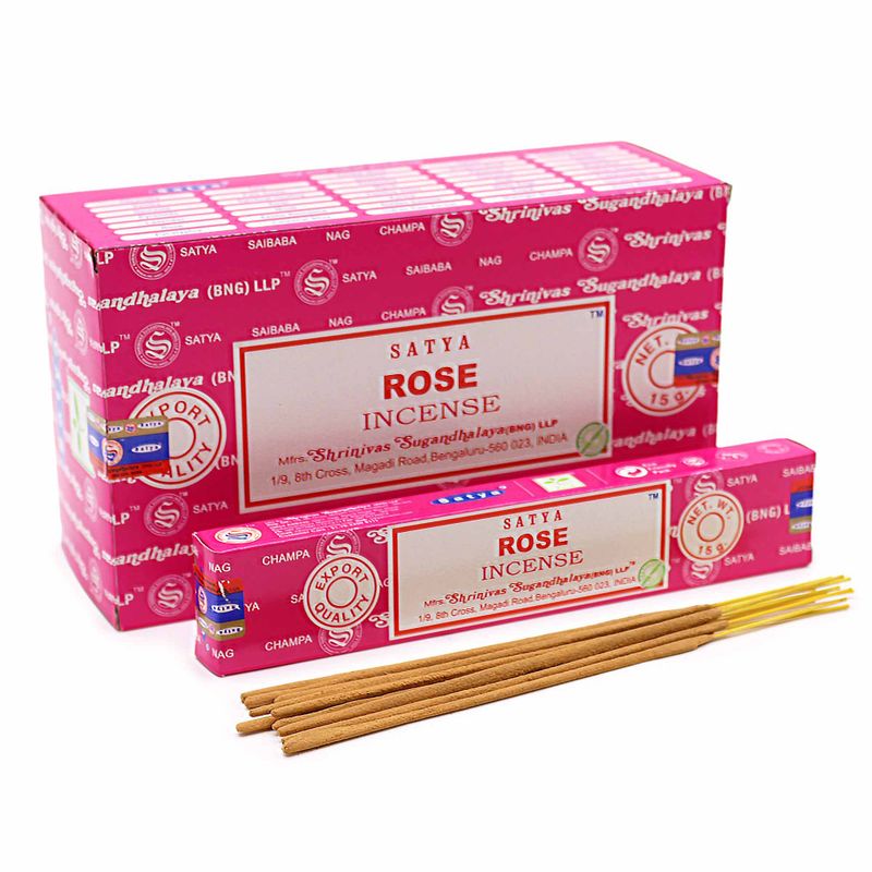 Encens SATYA 15g - Rose