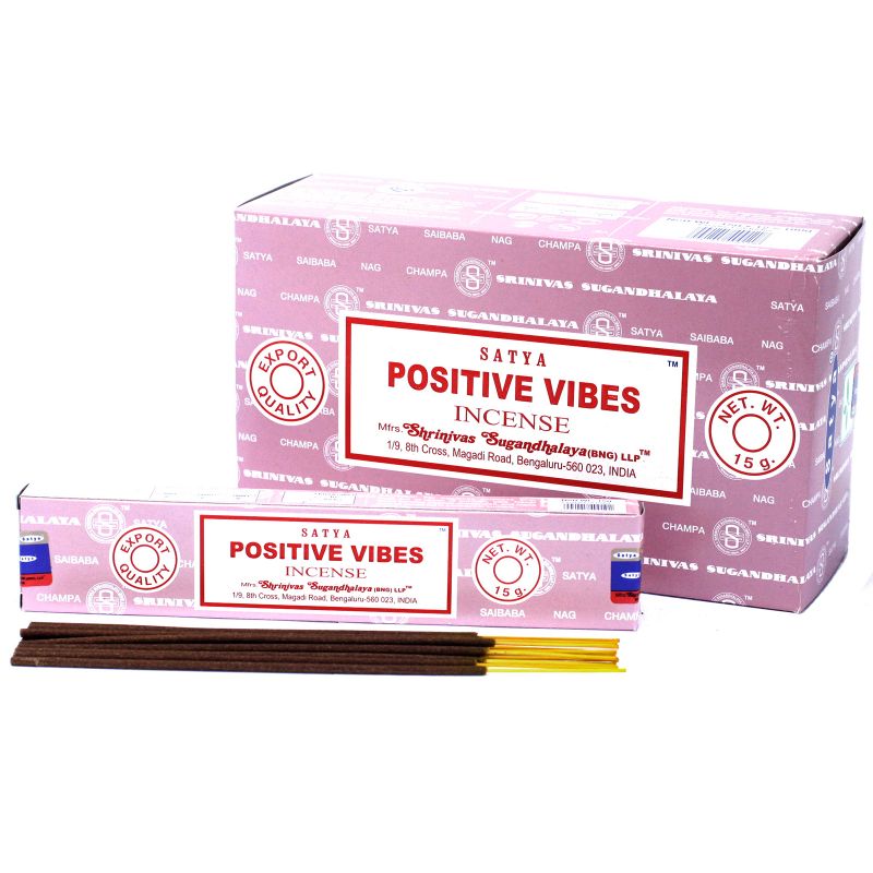 Encens SATYA 15g - Vibes Positives