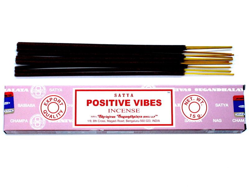 Encens SATYA 15g - Vibes Positives