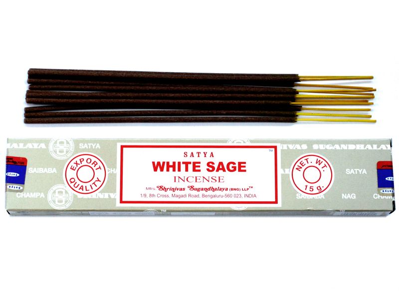 Encens SATYA 15g - Sauge Blanche