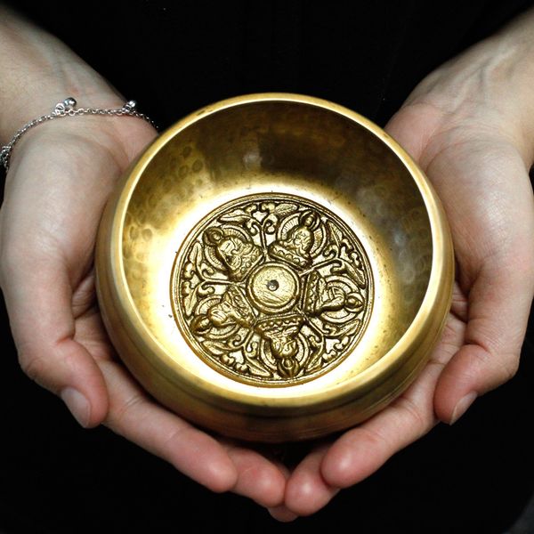 Bol Chantant 10cm - Cinq Bouddha (min. 400g)