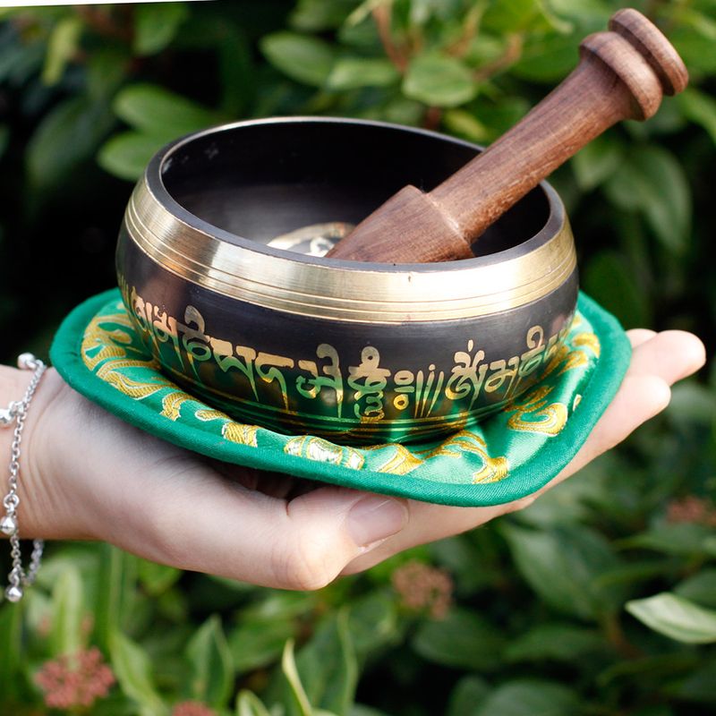 Bol Chantant 10cm - Tara Vert (min. 380g)