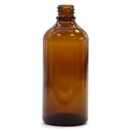 Bouteilles ambrées 100 ml givrées