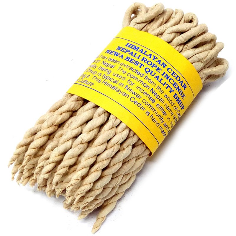 Cordes d'Encens aux Herbes Pures - Cèdre