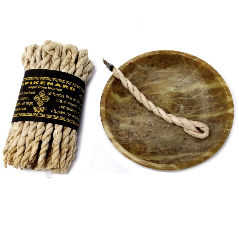 Cordes d'Encens aux Herbes Pures - Nard Jatamansi