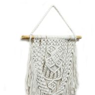 Tenture murale en Macramé - Abondance Absolue