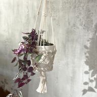 Suspension Macramé pour Plantes - Petit Pot