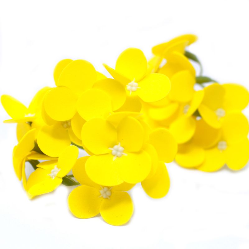 Fleurs de Savon pour Bouquet - Jacinthe Jaune