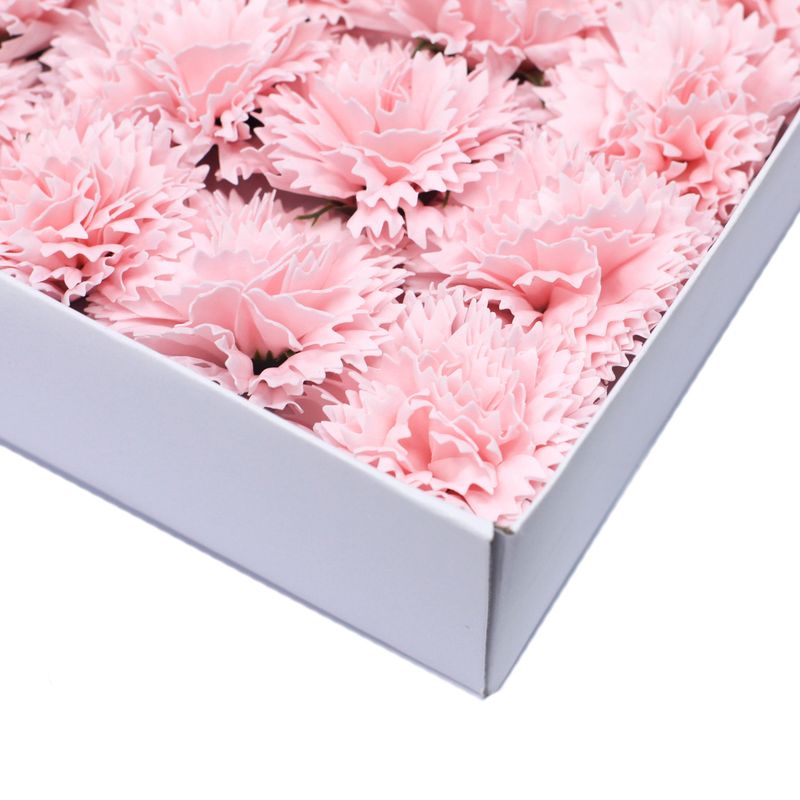 Fleurs de Savon pour Bouquet - Oeillets Rose