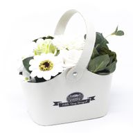 Bouquet Petit Panier - Vert Pastel