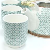 Set de Thé Traditionnel - Mosaique Verte