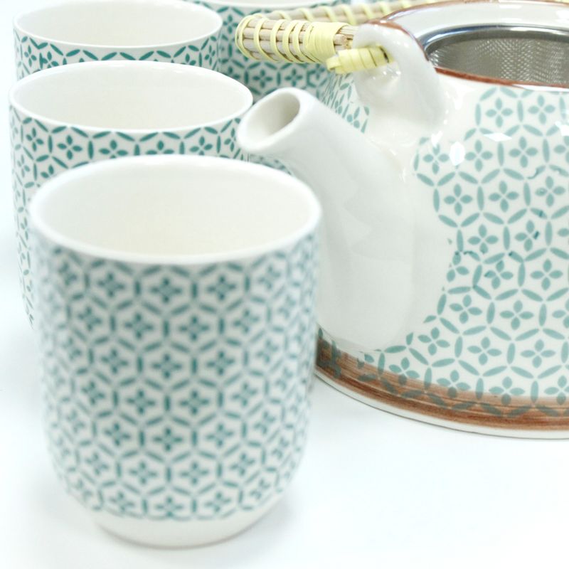 Set de Thé Traditionnel - Mosaique Verte