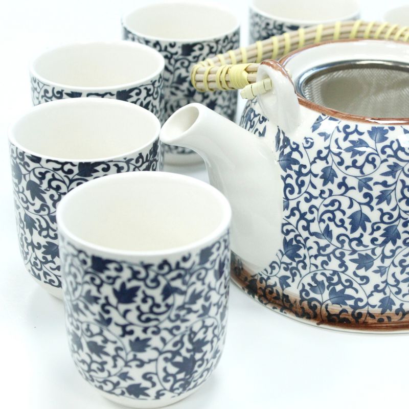 Set de Thé Traditionnel  - Bleu